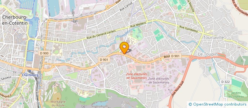 localisation de l'entreprise CPA  CHERBOURG-EN-COTENTIN