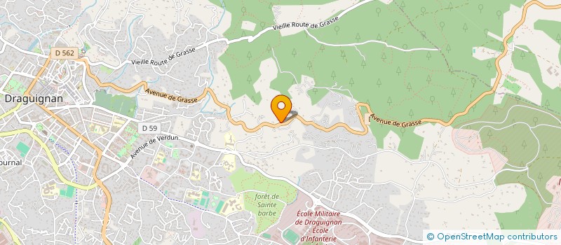 localisation de l'entreprise CPA CHRISTOPHE PELTIER AUTOMOBILE  DRAGUIGNAN