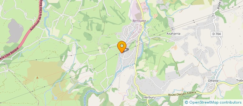 localisation de l'entreprise CPA & CO  URRUGNE