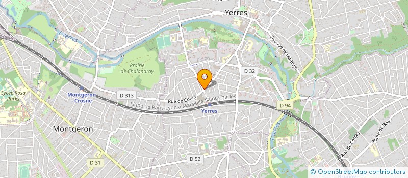 localisation de l'entreprise CPA - CONSEIL à YERRES