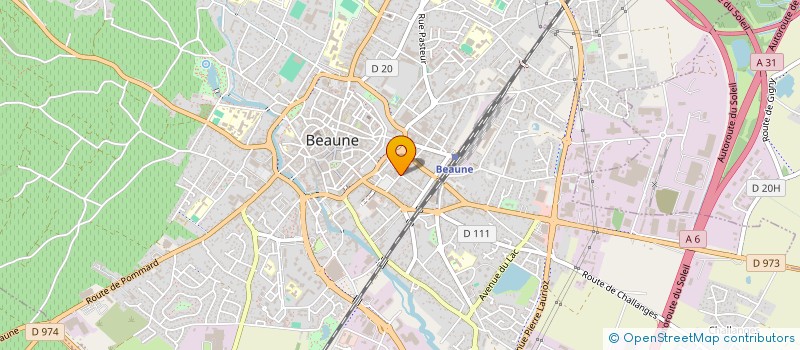 localisation de l'entreprise CPA ET FILS INVEST à BEAUNE