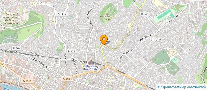 localisation de l'entreprise CPA ROUEN NORMANDIE à ROUEN