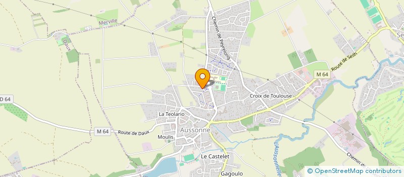 localisation de l'entreprise CPA TOULOUSE OCCITANIE à AUSSONNE
