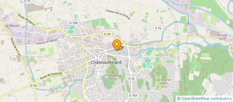 localisation de l'entreprise CPA13 à CHATEAURENARD