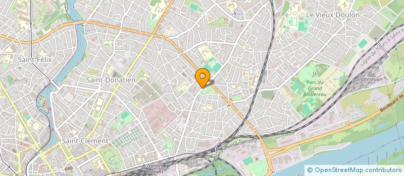 localisation de l'entreprise CPAD ROLE  NANTES