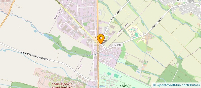 localisation de l'entreprise CPAH2  SERRES-CASTET