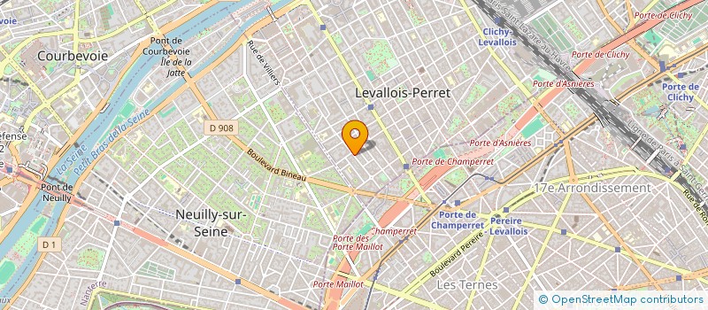 localisation de l'entreprise CPAMP à LEVALLOIS-PERRET