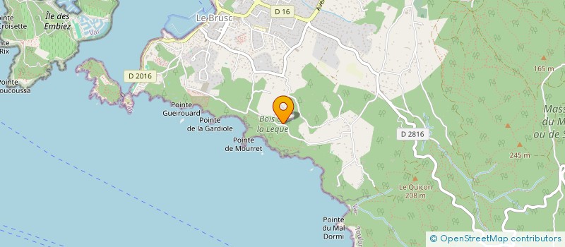 localisation de l'entreprise CPAR PISCINE PACA à SIX-FOURS-LES-PLAGES