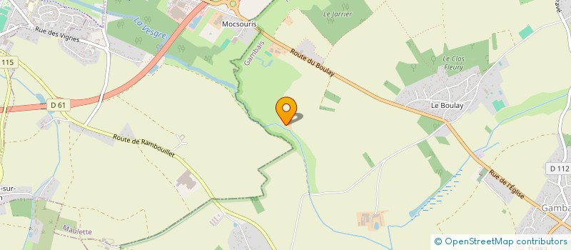 localisation de l'entreprise CPATMJ  GAMBAIS