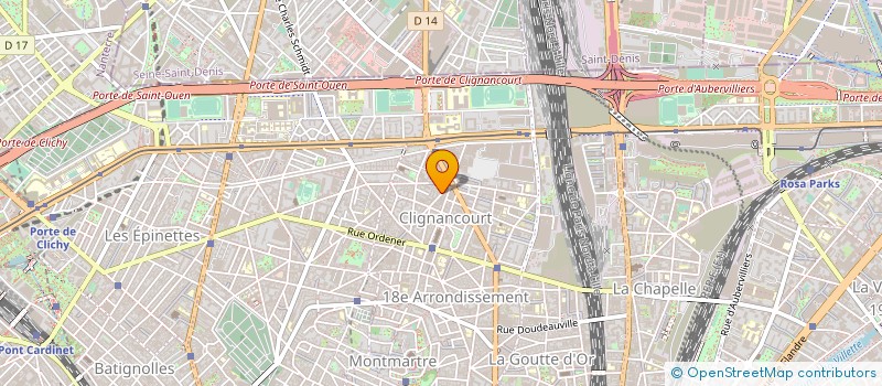 localisation de l'entreprise CPB ASSAINISSEMENT à PARIS