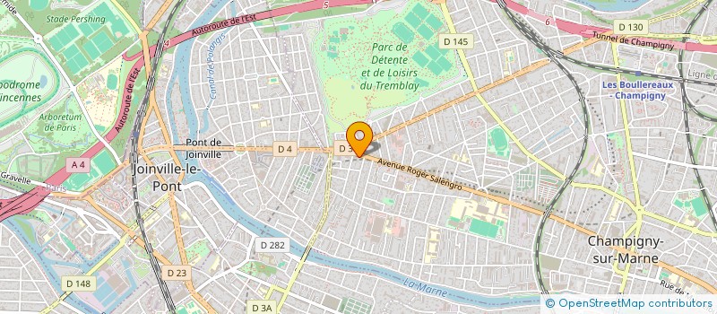 localisation de l'entreprise CPB CONEXION à CHAMPIGNY-SUR-MARNE