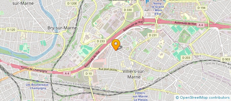 localisation de l'entreprise CPB LOC  MONTREUIL-AUX-LIONS