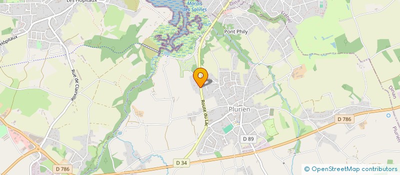 localisation de l'entreprise CPBR  PLURIEN