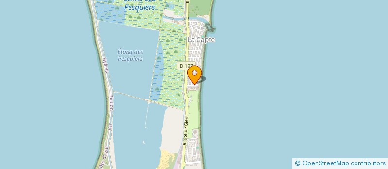 localisation de l'entreprise CPC à HYERES