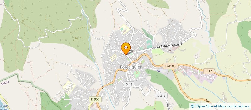localisation de l'entreprise CPC à FORCALQUIER