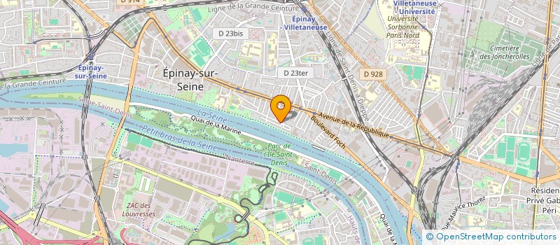 localisation de l'entreprise CPC BAT à EPINAY-SUR-SEINE