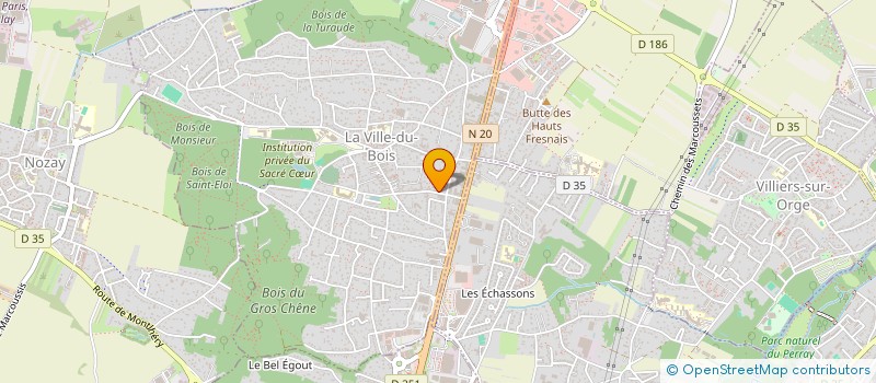 localisation de l'entreprise CPC (CHARLES POIGNET CONSULTING) à LA VILLE-DU-BOIS