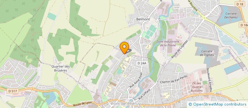 localisation de l'entreprise CPC ENERGY  PONT-DE-CHERUY