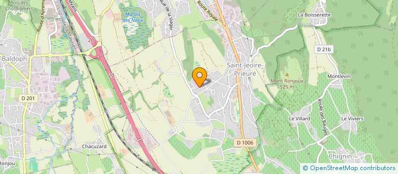 localisation de l'entreprise CPC FORMATION  SAINT-JEOIRE-PRIEURE