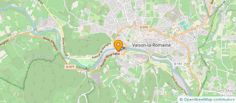 localisation de l'entreprise CPC MAINTENANCE  VAISON-LA-ROMAINE