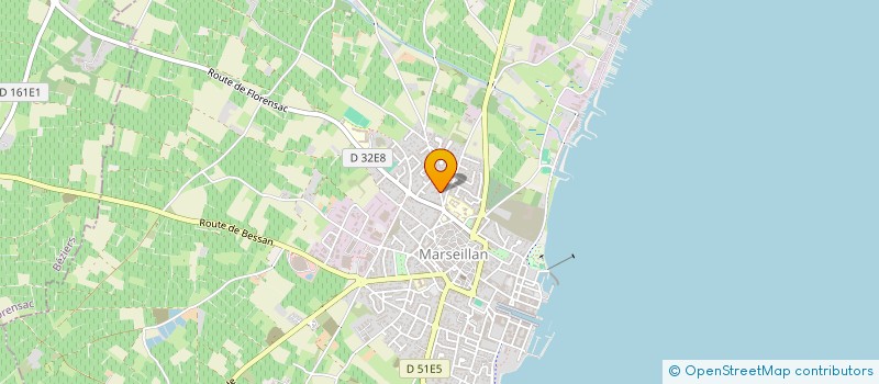 localisation de l'entreprise CPC MARSEILLAN  MARSEILLAN