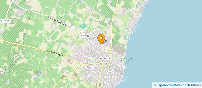 localisation de l'entreprise CPC MARSEILLAN PLAGE à MARSEILLAN