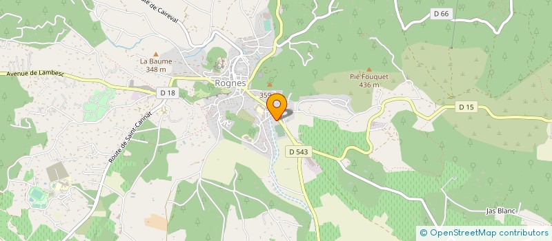 localisation de l'entreprise CPC METIERS  ROGNES