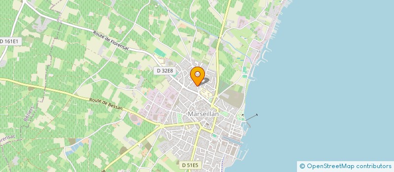 localisation de l'entreprise CPC PORT LA NOUVELLE à MARSEILLAN