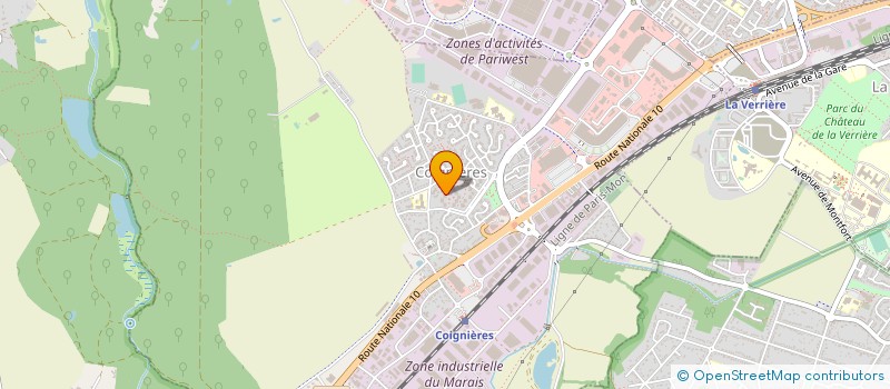 localisation de l'entreprise CPC99 THERMIQUE  COIGNIERES