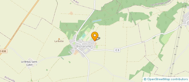 localisation de l'entreprise CPCD à RICHARVILLE