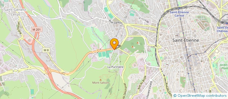 localisation de l'entreprise CPCK  SAINT-ETIENNE