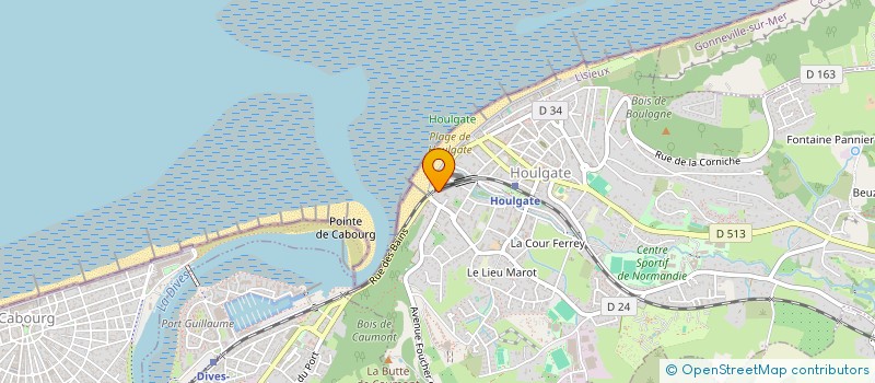 localisation de l'entreprise CPCV NORMANDIE à HOULGATE