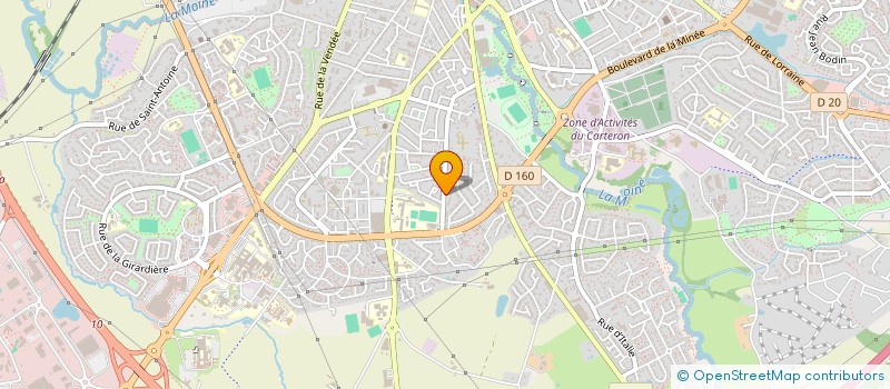 localisation de l'entreprise CPDI à CHOLET