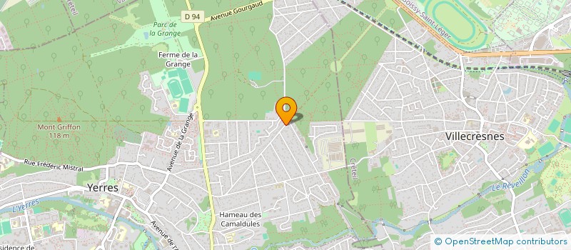 localisation de l'entreprise CPE  YERRES