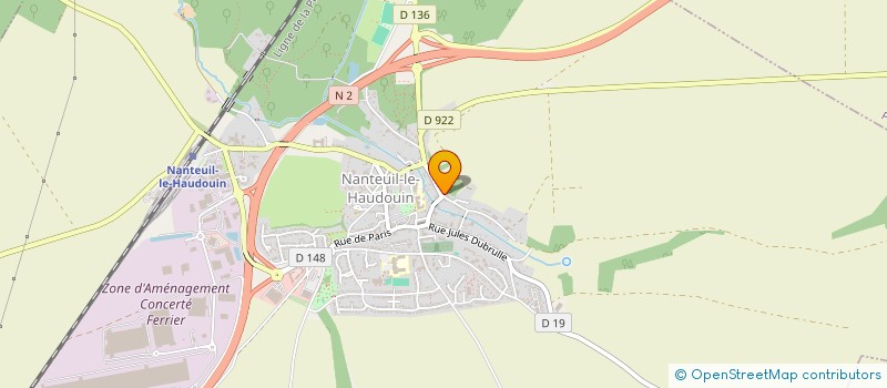 localisation de l'entreprise CPE RENOV  NANTEUIL-LE-HAUDOUIN