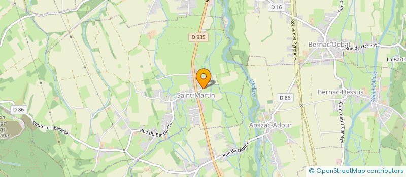 localisation de l'entreprise CPE TOULOUSE  SAINT-MARTIN