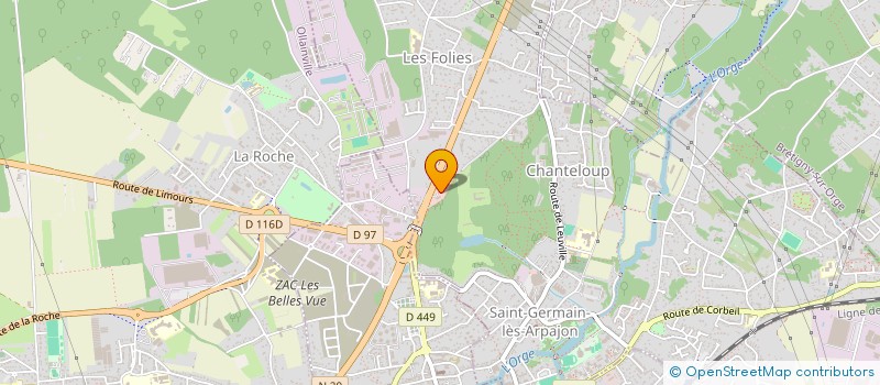 localisation de l'entreprise CPE5ARPAJON à SAINT-GERMAIN-LES-ARPAJON