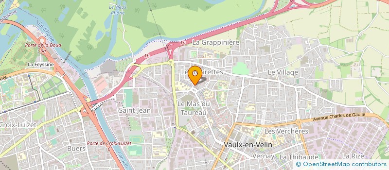 localisation de l'entreprise CPEA-SERVICES à VAULX-EN-VELIN