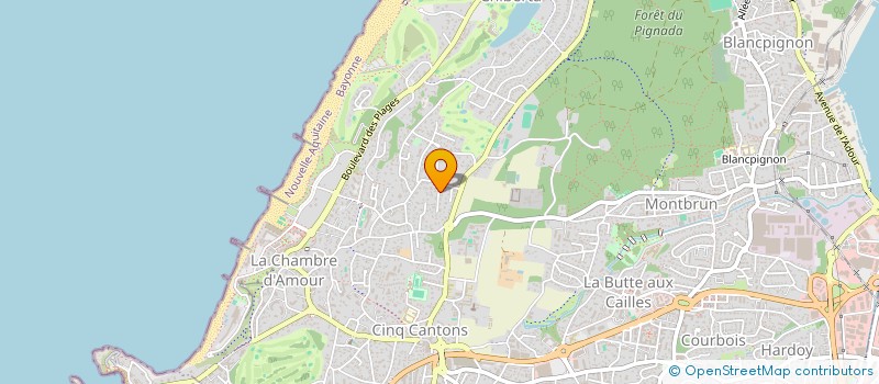 localisation de l'entreprise CPEAK  ANGLET