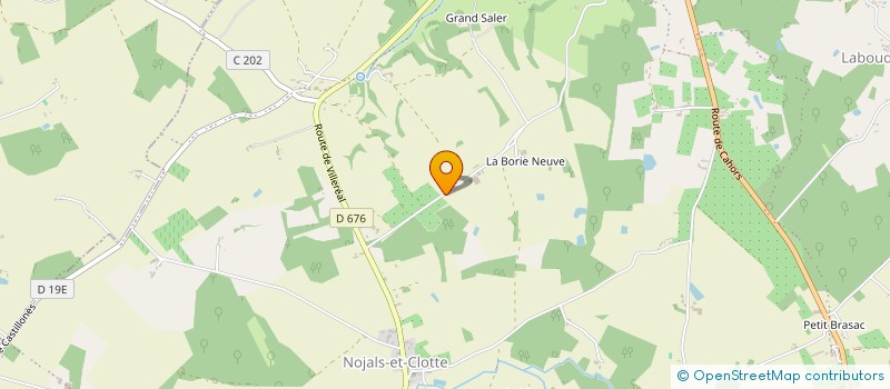 localisation de l'entreprise CPEB  BEAUMONTOIS EN PERIGORD