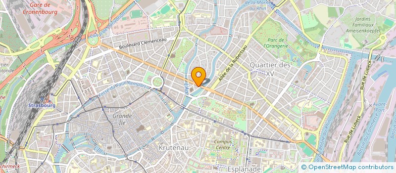 localisation de l'entreprise CPEMPS  STRASBOURG