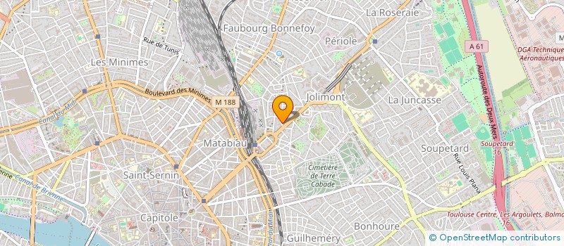 localisation de l'entreprise CPENR DE SAINT-NICOLAS-DES-BIEFS NORD à TOULOUSE