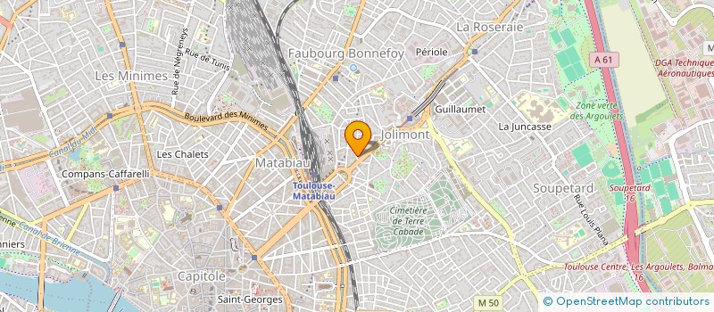 localisation de l'entreprise CPENR PLATEAUX DU SEREIN à TOULOUSE