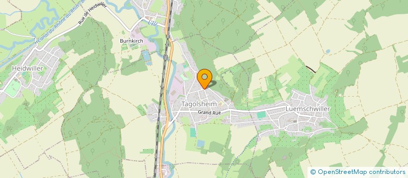 localisation de l'entreprise CPEXP  TAGOLSHEIM