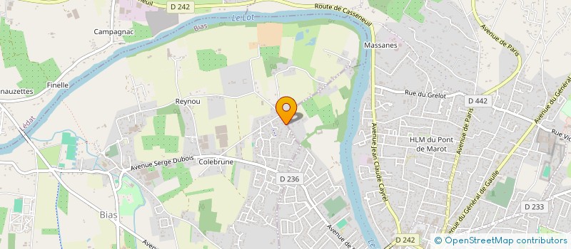 localisation de l'entreprise CPFTM  BIAS