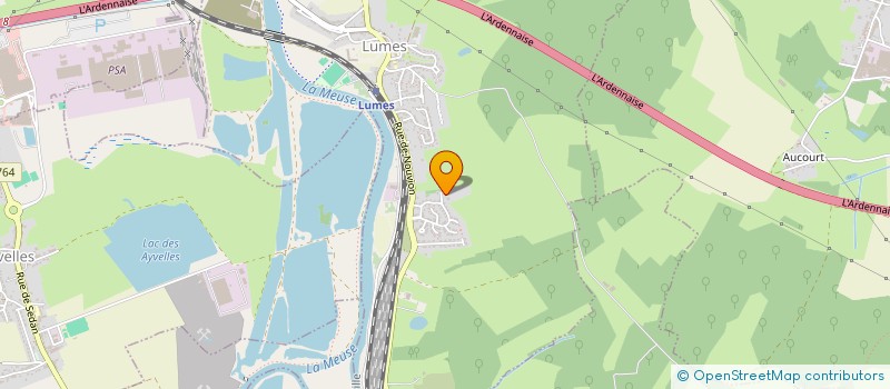 localisation de l'entreprise CPG  LUMES