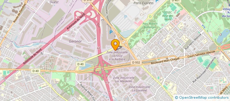 localisation de l'entreprise CPG DISTRITECH à AULNAY-SOUS-BOIS