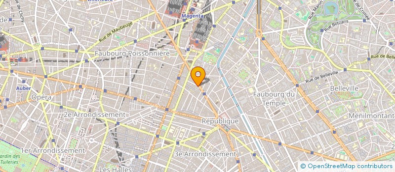 localisation de l'entreprise CPG PRODUCTS CORP à PARIS