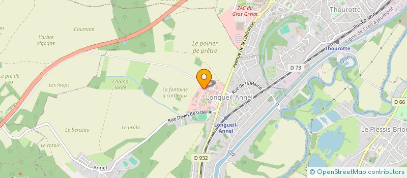 localisation de l'entreprise CPGAP  COMPIEGNE