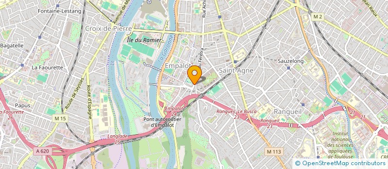 localisation de l'entreprise CPH CONSTRUCTION ET RENOVATION SAS à TOULOUSE